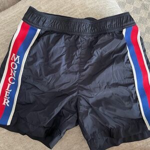 Moncler boys swimming trunks size 4
